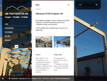 Tablet Screenshot of mefastigheter.se